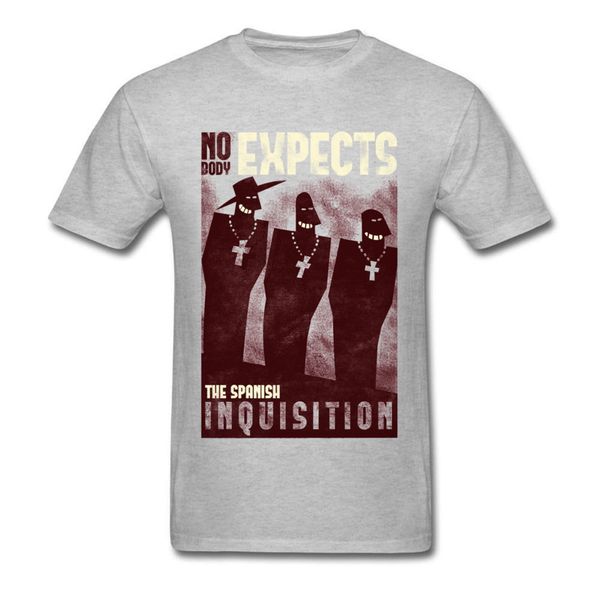 nobody expects them t shirt men grey t-shirt spanish inquisition tshirt history cotton tees sarcasm clothes vintage
nobody expects them t shirt men grey t-shirt spanish inquisition tshirt history cotton tees sarcasm clothes vintage