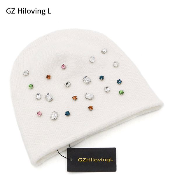 gzhilovingl new autumn winter rhinestones diamonds women skullies beanies cap hats soft solid wool knitted hat for girls ladies, Blue;gray
gzhilovingl new autumn winter rhinestones diamonds women skullies beanies cap hats soft solid wool knitted hat for girls ladies, Blue;gray