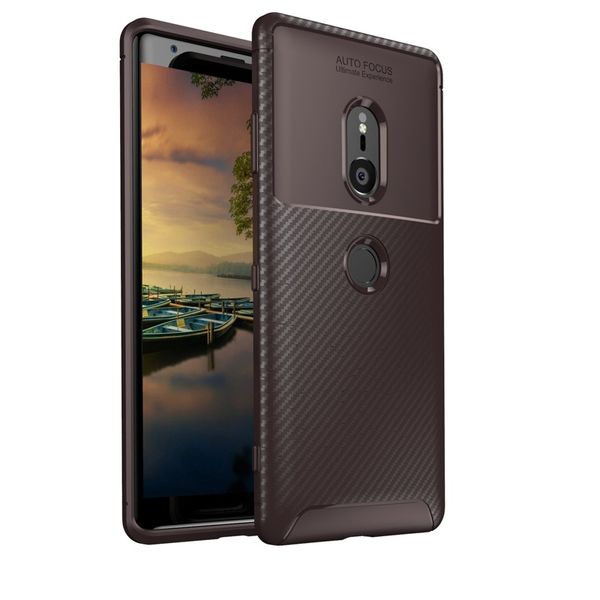 luxury anti-fall tpu carbon fiber phone back cover frosted concise smart phone protective case for sony xz3
luxury anti-fall tpu carbon fiber phone back cover frosted concise smart phone protective case for sony xz3