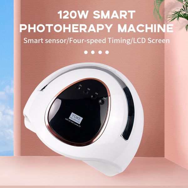 nail dryers 120w portable uv led lamp for nails gel curing art tools professional smart sensor manicure
nail dryers 120w portable uv led lamp for nails gel curing art tools professional smart sensor manicure