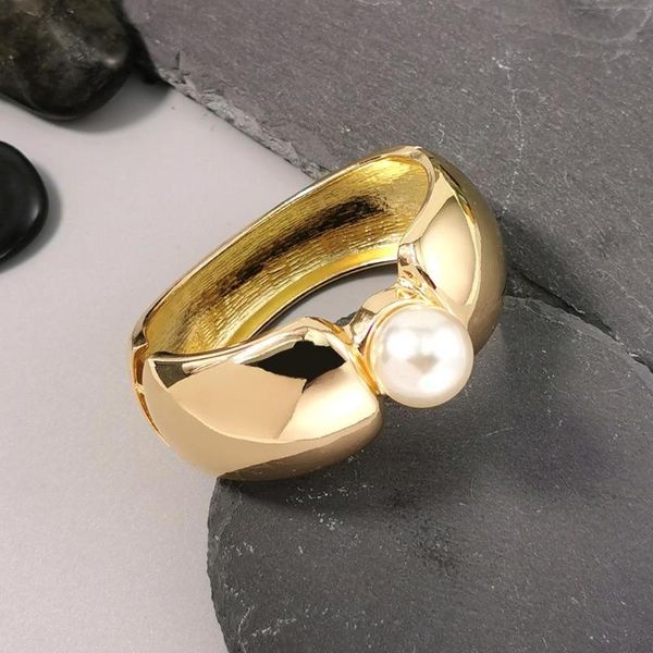 punk alloy geometric cuff bracelets women imitation pearl statement big bangles bracelets india jewelry gift ukmoc, Black
punk alloy geometric cuff bracelets women imitation pearl statement big bangles bracelets india jewelry gift ukmoc, Black