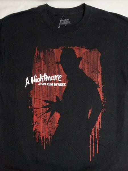 freddy krueger a nightmare on elm street horror movie t-shirt