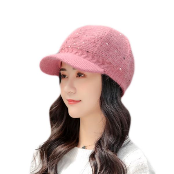 winter warm women knitted hats beanies fur cap warm and thick wool hat beret hat solid flat cap windbreak ear protection, Blue;gray
winter warm women knitted hats beanies fur cap warm and thick wool hat beret hat solid flat cap windbreak ear protection, Blue;gray