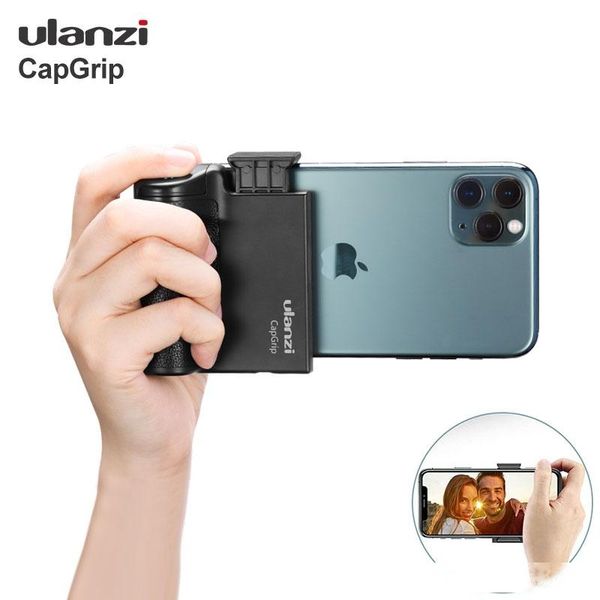 ulanzi capgrip wireless bluetooth smartphone selfie booster handle grip phone stabilizer stand holder shutter release 1/4 screw
ulanzi capgrip wireless bluetooth smartphone selfie booster handle grip phone stabilizer stand holder shutter release 1/4 screw