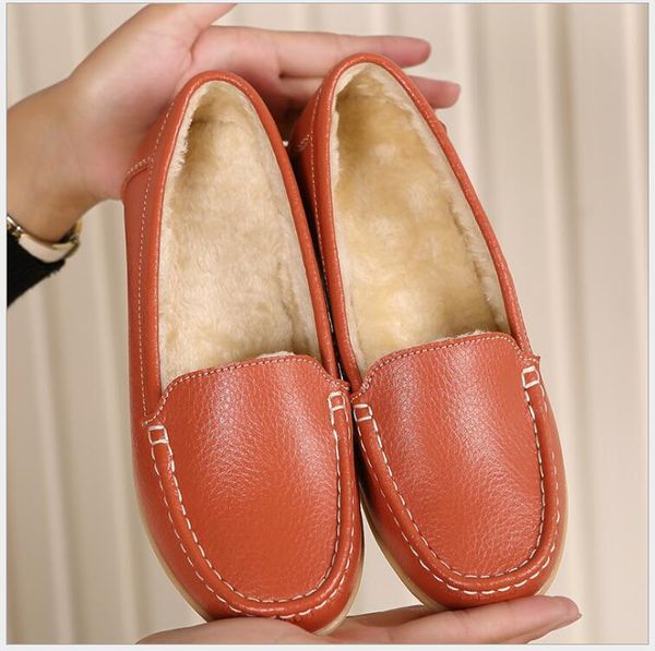 rushiman winter cotton shoes woman genuine leather women shoes flats colors footwear loafers spring summer women's nurses, Black
rushiman winter cotton shoes woman genuine leather women shoes flats colors footwear loafers spring summer women's nurses, Black