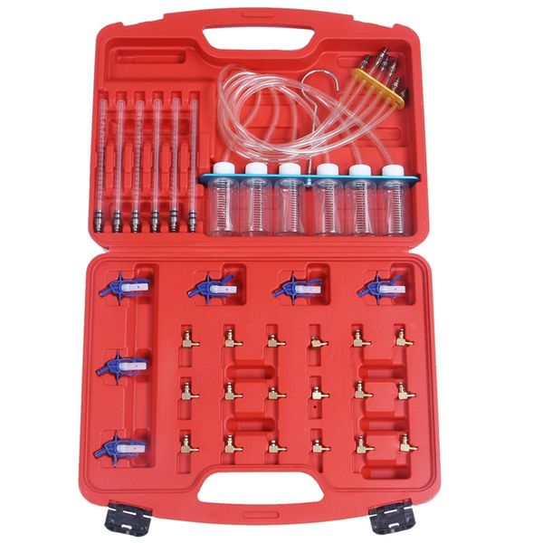 6 cylinder crude oil injector flow test meter adaptor set common rail tool kit
6 cylinder crude oil injector flow test meter adaptor set common rail tool kit