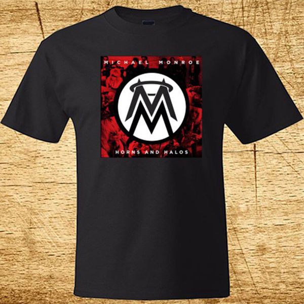new michael monroe horn and halos men's black t-shirt size s-3xl 2017 new men's t shirt adults casual tee shirt
new michael monroe horn and halos men's black t-shirt size s-3xl 2017 new men's t shirt adults casual tee shirt