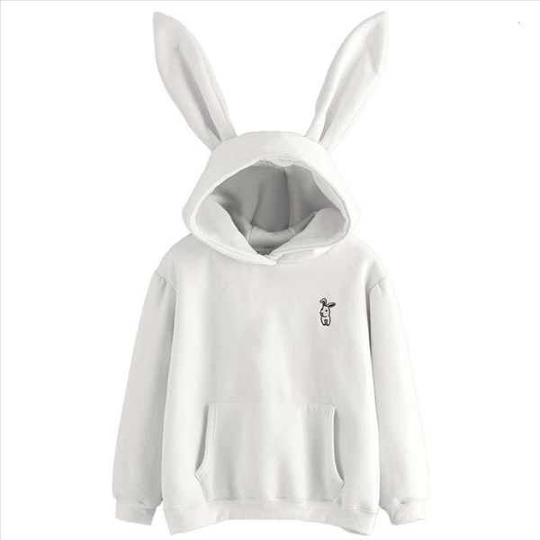 womens pullover rabbit ear long sleeve hoodies girl sweatshirt autumn winter cotton hooded coat lovely female bunny hoodies #40, Black
womens pullover rabbit ear long sleeve hoodies girl sweatshirt autumn winter cotton hooded coat lovely female bunny hoodies #40, Black