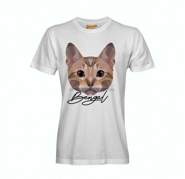 bengal t-shirt polygon katze by siviwonder