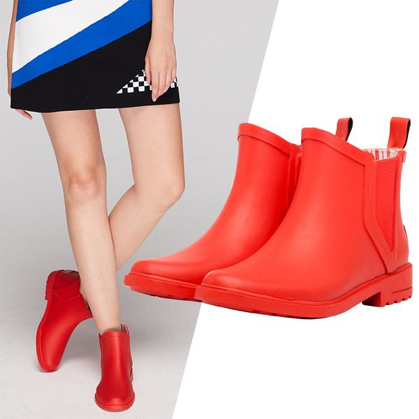 boots shoes woman women rubber ankle short rain waterproof non-slip girls fashion footwear, Black
boots shoes woman women rubber ankle short rain waterproof non-slip girls fashion footwear, Black