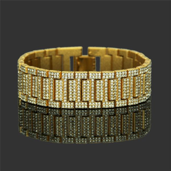 chains men's bracelet hip hop cuban link gold silver color iced out paved rhinestones male wristband street necklace jewelry gift
chains men's bracelet hip hop cuban link gold silver color iced out paved rhinestones male wristband street necklace jewelry gift