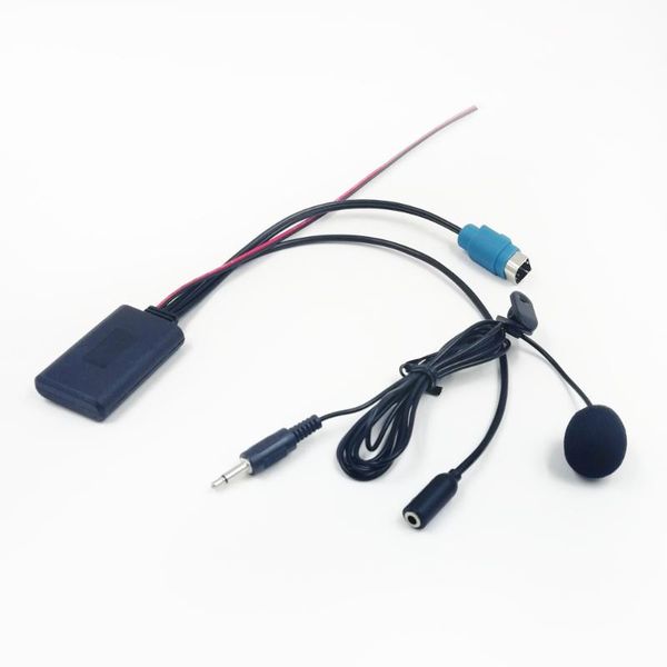 biurlink 150/300cm car radio 237b bluetooth 5.0 wireless audio aux-in cable stereo wireless aux adapter for alpine kce-237b