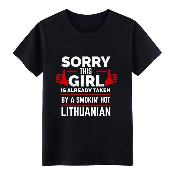 mens sorry girl already taken by lithuanian lithuania t shirt knitted 100% cotton s-xxxl leisure interesting shirt
mens sorry girl already taken by lithuanian lithuania t shirt knitted 100% cotton s-xxxl leisure interesting shirt