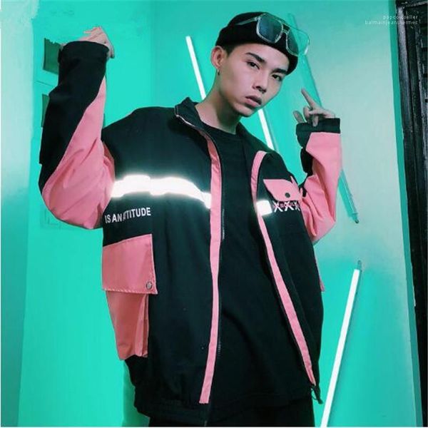 street hip hop mens tooling jackets baggy patch pocke homme clothes 3m reflective mens designer jackets, Black;brown
street hip hop mens tooling jackets baggy patch pocke homme clothes 3m reflective mens designer jackets, Black;brown