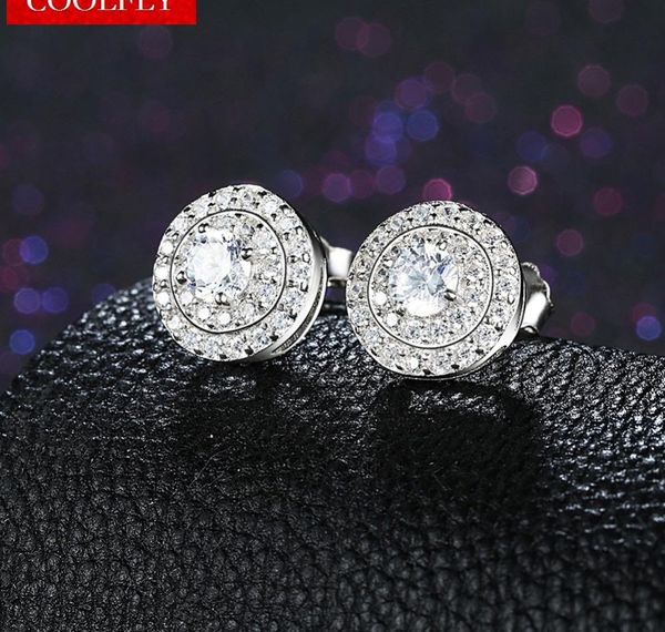 Fashion- Luxury Round Full Zirconia 925 Sterling Silver Stud Earrings For Women 2018 New Fashion Jewelry Wedding Gifts Bijoux
Fashion- Luxury Round Full Zirconia 925 Sterling Silver Stud Earrings For Women 2018 New Fashion Jewelry Wedding Gifts Bijoux