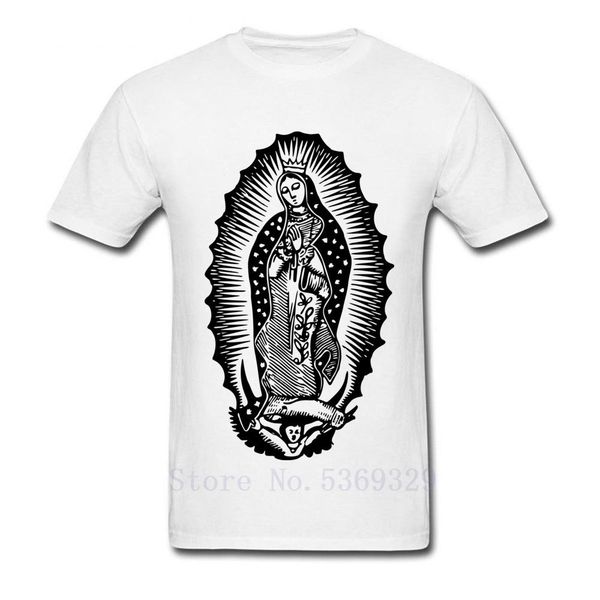 virgin of guadalupe designer t-shirt popular 100% cotton white fashion t shirts historic culture theme print tee shirts
virgin of guadalupe designer t-shirt popular 100% cotton white fashion t shirts historic culture theme print tee shirts
