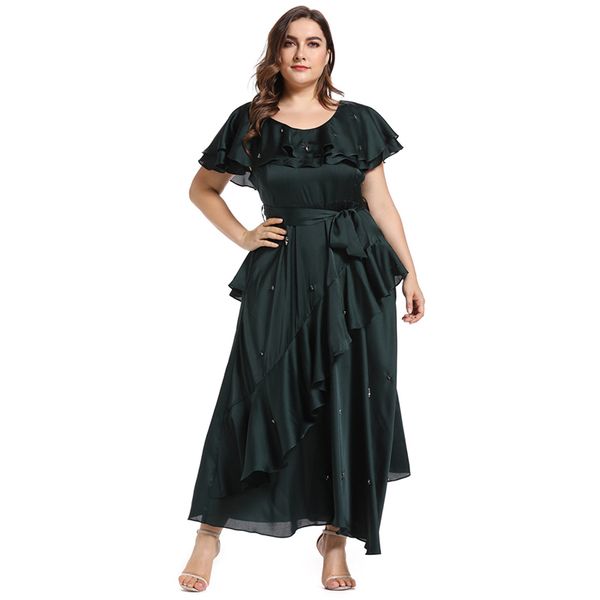casual dresses 2021 abaya long summer womens butterfly sleeve large plus size fashion beading stitching sashes maxi party dress, Black;gray
casual dresses 2021 abaya long summer womens butterfly sleeve large plus size fashion beading stitching sashes maxi party dress, Black;gray