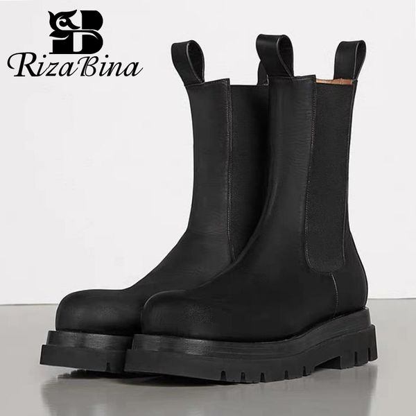 rizabina new women half short boots real leather flat heel woman winter shoes fashion cool short boots woman footwear size 34-40, Black
rizabina new women half short boots real leather flat heel woman winter shoes fashion cool short boots woman footwear size 34-40, Black