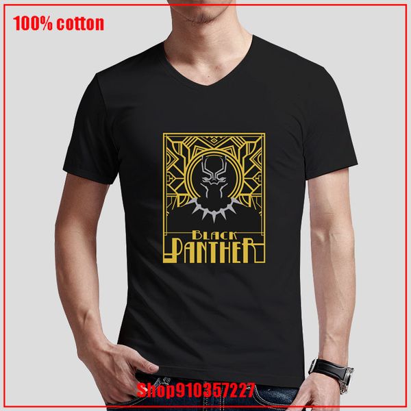 wakanda king black panther art deco vintage men v-neck t-shirt harajuku streetwear cotton camisetas hombre men japan shirt
wakanda king black panther art deco vintage men v-neck t-shirt harajuku streetwear cotton camisetas hombre men japan shirt