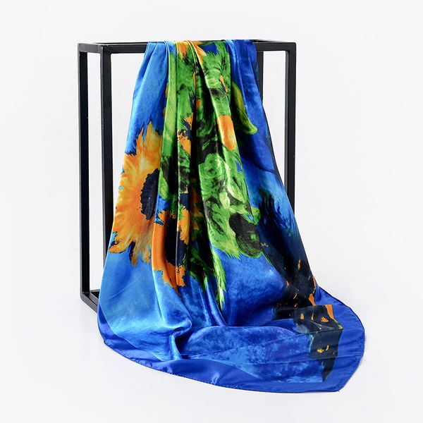 scarves 2021 fashion silk satin hijab scarf for women floral print handkerchief bag scarfs female 90*90cm square neck and shawls, Blue;gray
scarves 2021 fashion silk satin hijab scarf for women floral print handkerchief bag scarfs female 90*90cm square neck and shawls, Blue;gray