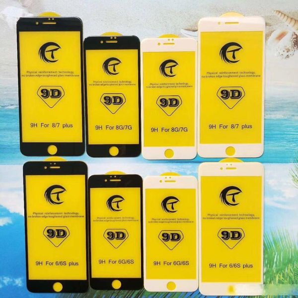 9d full cover tempered glass for iphone 11 pro max xs xr 8 7 6s plus screen protector screen protective anti-cratch film dhl
9d full cover tempered glass for iphone 11 pro max xs xr 8 7 6s plus screen protector screen protective anti-cratch film dhl