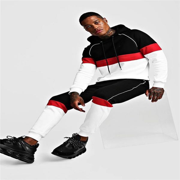patchwork skateboard men designer tracksuits spring autumn long sleeve o-neck slim high street men clothing 2 pieces, Gray
patchwork skateboard men designer tracksuits spring autumn long sleeve o-neck slim high street men clothing 2 pieces, Gray