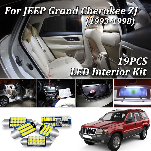 19pcs white error canbus for grand zj led interior dome map light + license plate lamp kit (1993-1998
19pcs white error canbus for grand zj led interior dome map light + license plate lamp kit (1993-1998