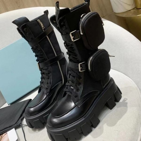 monolith leather boots rois leather booties removable nylon pouch 5.5cm thick sole nylon derby boots lace up boot, Black
monolith leather boots rois leather booties removable nylon pouch 5.5cm thick sole nylon derby boots lace up boot, Black