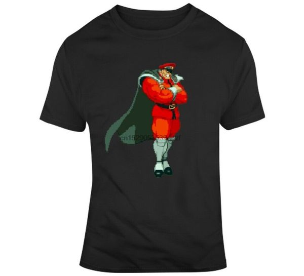 retro classic video gameharajuku streetwear shirt men2 m.bison boy fan t shirt