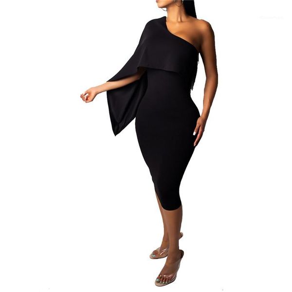 bodycon dresses famale summer fashion clothes women one shoulder dresses lotus leaf skinny solid color, Black;gray
bodycon dresses famale summer fashion clothes women one shoulder dresses lotus leaf skinny solid color, Black;gray
