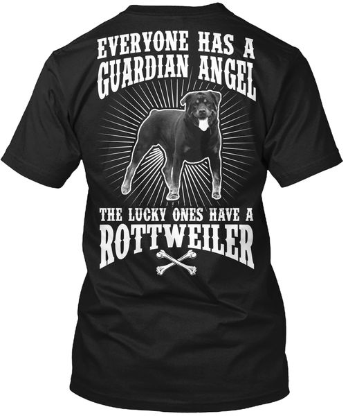 men t shirt rottweiler guardian angel women tshirt