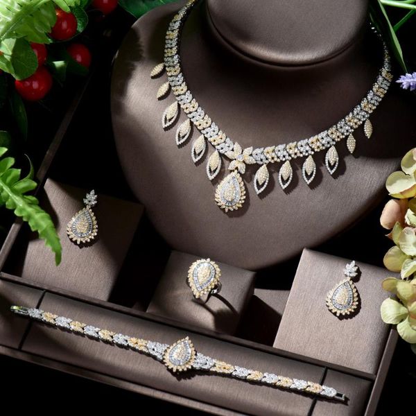hibride нигерия bridal цирконий серьги и ожерелье комплект ювелирных изделий для женщин партии роскошный дубай cz wedding ювелирные наборы n, Silver
hibride нигерия bridal цирконий серьги и ожерелье комплект ювелирных изделий для женщин партии роскошный дубай cz wedding ювелирные наборы n, Silver