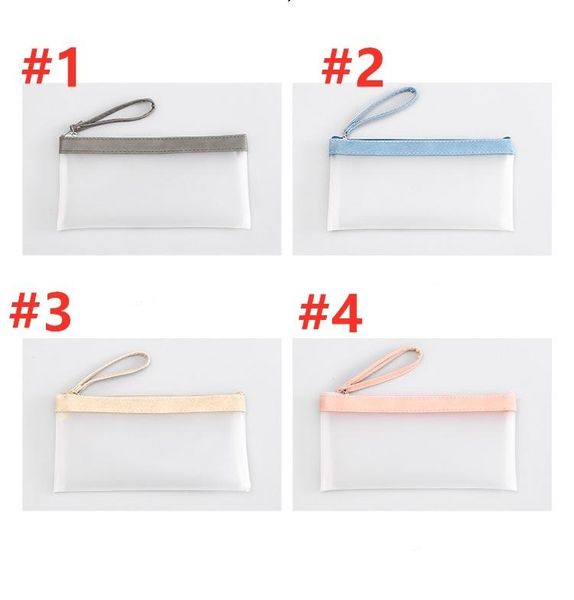 school students pencil bags zipper pencil case boys and girls gift cosmetic bag transparent storage bags
school students pencil bags zipper pencil case boys and girls gift cosmetic bag transparent storage bags