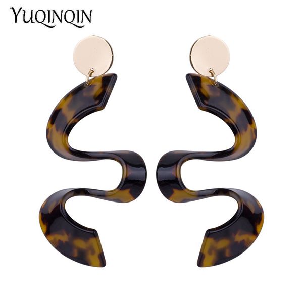 vintage fashion acetate resin long big drop earrings for women leopard metal dangling acetic acid acrylic earrings girls brincos, Silver
vintage fashion acetate resin long big drop earrings for women leopard metal dangling acetic acid acrylic earrings girls brincos, Silver