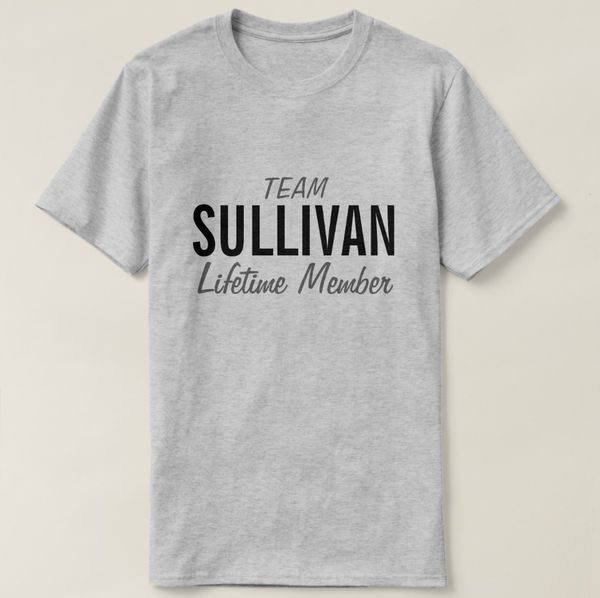 2019 printed men t shirt cotton short sleeve team sullivan family t-shirt women tshirt
2019 printed men t shirt cotton short sleeve team sullivan family t-shirt women tshirt