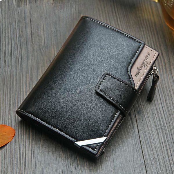 new korean casual men's wallet short vertical locomotive british casual multi-function card bag zipper buckle triangle folding, Red;black
new korean casual men's wallet short vertical locomotive british casual multi-function card bag zipper buckle triangle folding, Red;black
