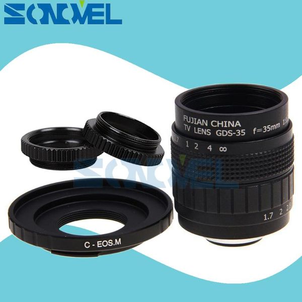 fujian 35mm f1.7 cctv tv movie lens+c mount + macro ring for canon eos m m2 m3 m5 m6 m10 m100 mirrorless camera
fujian 35mm f1.7 cctv tv movie lens+c mount + macro ring for canon eos m m2 m3 m5 m6 m10 m100 mirrorless camera