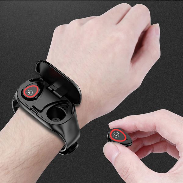m1 bluetooth earphone with ai smart watch heart rate monitor smart wristband long time standby fitness bracelet sport watch
m1 bluetooth earphone with ai smart watch heart rate monitor smart wristband long time standby fitness bracelet sport watch
