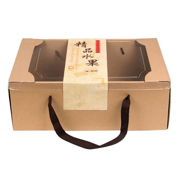 fruit gift box with transparent lid open window gift box with cow skin fresh carton 36.5x24x13cm
fruit gift box with transparent lid open window gift box with cow skin fresh carton 36.5x24x13cm