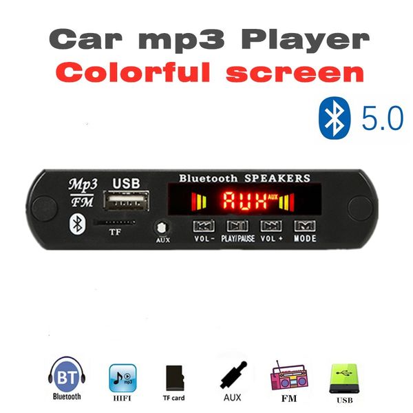 car 12v color bt tf usb fm aux radio mp3 player integrated car usb bluetooth hands-mp3 decoder board module audio refitting
car 12v color bt tf usb fm aux radio mp3 player integrated car usb bluetooth hands-mp3 decoder board module audio refitting