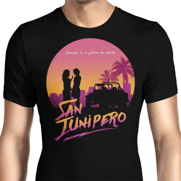 san junipero black mirror fun-loving beach town sun and surf black t-shirt classic custom design tee shirt
san junipero black mirror fun-loving beach town sun and surf black t-shirt classic custom design tee shirt
