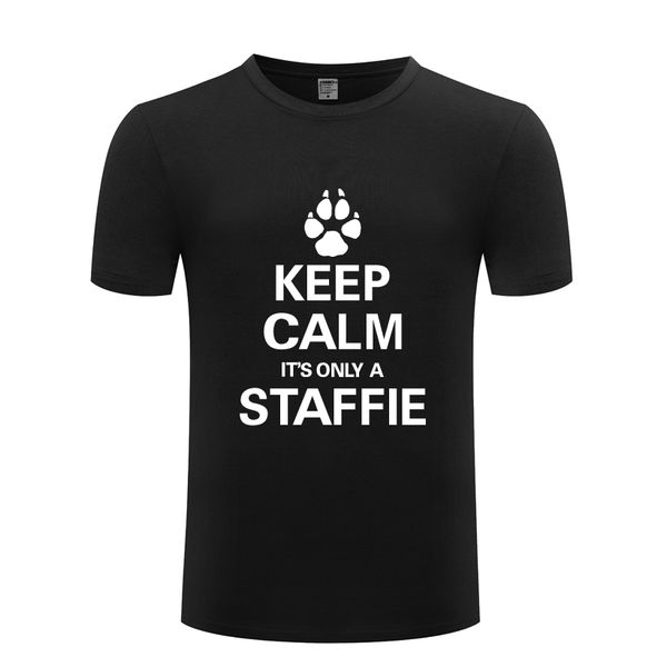 keep calm it's only a staffie novelty funny creative t shirt tshirt men 2018 new short sleeve cotton casual t-shirt tee
keep calm it's only a staffie novelty funny creative t shirt tshirt men 2018 new short sleeve cotton casual t-shirt tee