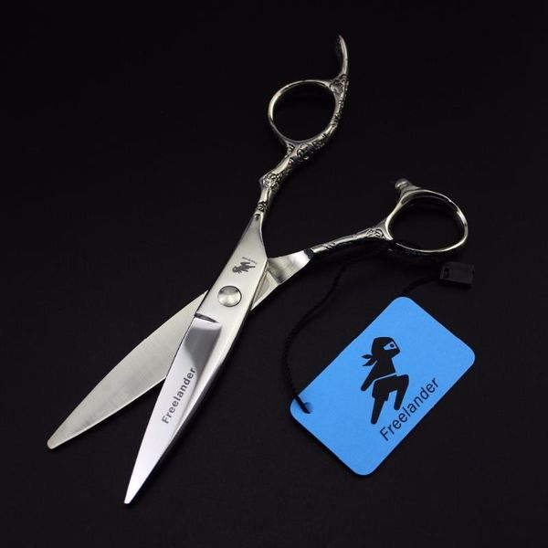 hair scissors ander 6.0"plum blossom handle,willow blade, big knife, hairdressing for barber or home use
hair scissors ander 6.0"plum blossom handle,willow blade, big knife, hairdressing for barber or home use