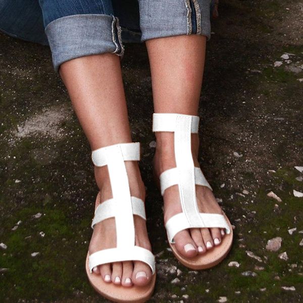 rome gladiator women sandals t-strap casual comfortable leather pu flat sandals lady woman sandalias, Black
rome gladiator women sandals t-strap casual comfortable leather pu flat sandals lady woman sandalias, Black