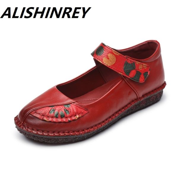 alishinrey soft women flats genuine leather shoes casual loafers flats women's handmade women shoes, Black
alishinrey soft women flats genuine leather shoes casual loafers flats women's handmade women shoes, Black