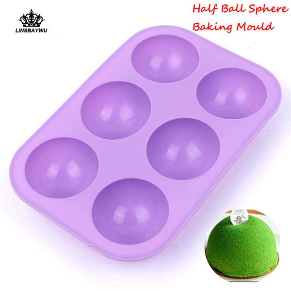 cake tools 6 holes silicone baking mold 3d half ball sphere chocolate cupcake diy muffin bakeware kitchen
cake tools 6 holes silicone baking mold 3d half ball sphere chocolate cupcake diy muffin bakeware kitchen