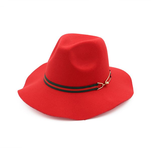 осень и зима полушерстяные моды fedora hat женщина шерстяной top hat wave брим fedora мужчины панама сомбреро cap, Blue;gray
осень и зима полушерстяные моды fedora hat женщина шерстяной top hat wave брим fedora мужчины панама сомбреро cap, Blue;gray