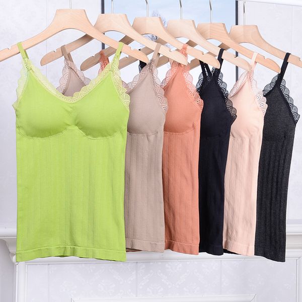 camisoles & tanks women lace crop vest underwear female bottoming camis wireless tank camisole, Black;white
camisoles & tanks women lace crop vest underwear female bottoming camis wireless tank camisole, Black;white