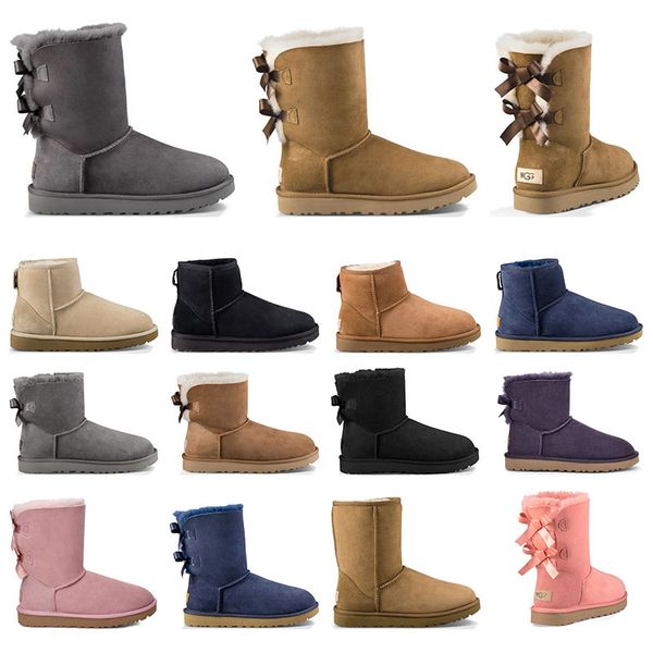 designer women boots winter snow boots ankle short bow fur boot black chestnut pink fashion womens shoes size 36-41
designer women boots winter snow boots ankle short bow fur boot black chestnut pink fashion womens shoes size 36-41