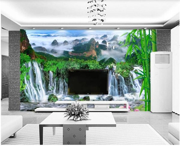 custom p mural wallpaper 3d landscape waterfall bamboo natural scenery living room home decor 3d wall muals wall paper for walls 3 d
custom p mural wallpaper 3d landscape waterfall bamboo natural scenery living room home decor 3d wall muals wall paper for walls 3 d
